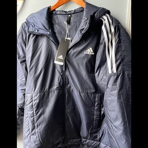 Womens Adidas Hooded Jacket NWT